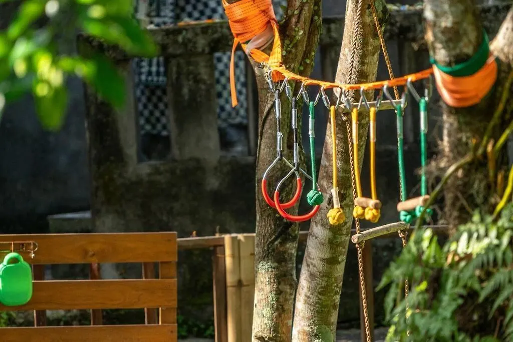 Villa Family Oasis, 2 Bedrooms, Shared Pool, Garden, Rice Field View Ubud  Indonesia