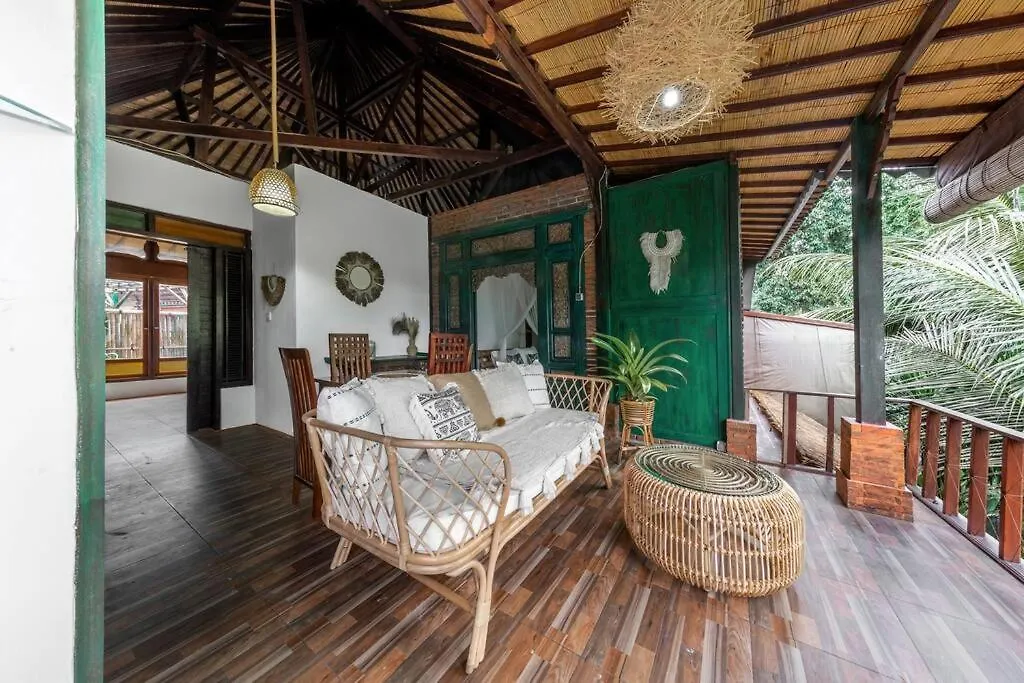 Family Oasis, 2 Bedrooms, Shared Pool, Garden, Rice Field View Ubud  Ubud (Bali)