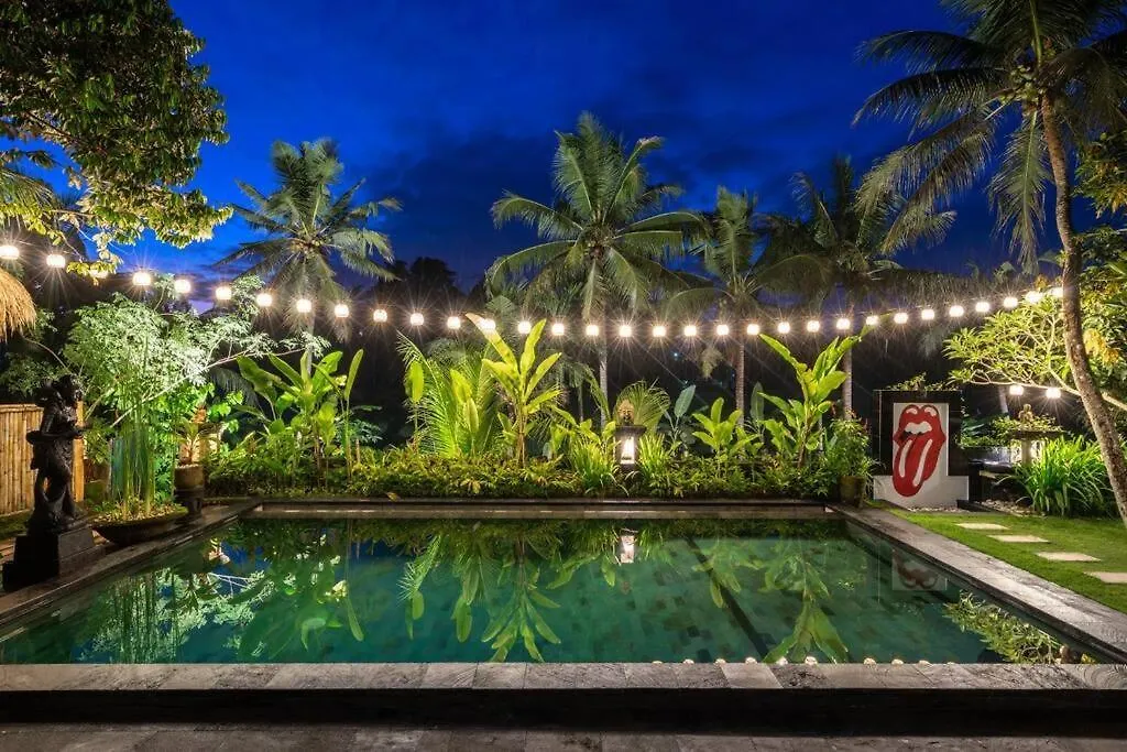 Family Oasis, 2 Bedrooms, Shared Pool, Garden, Rice Field View Ubud